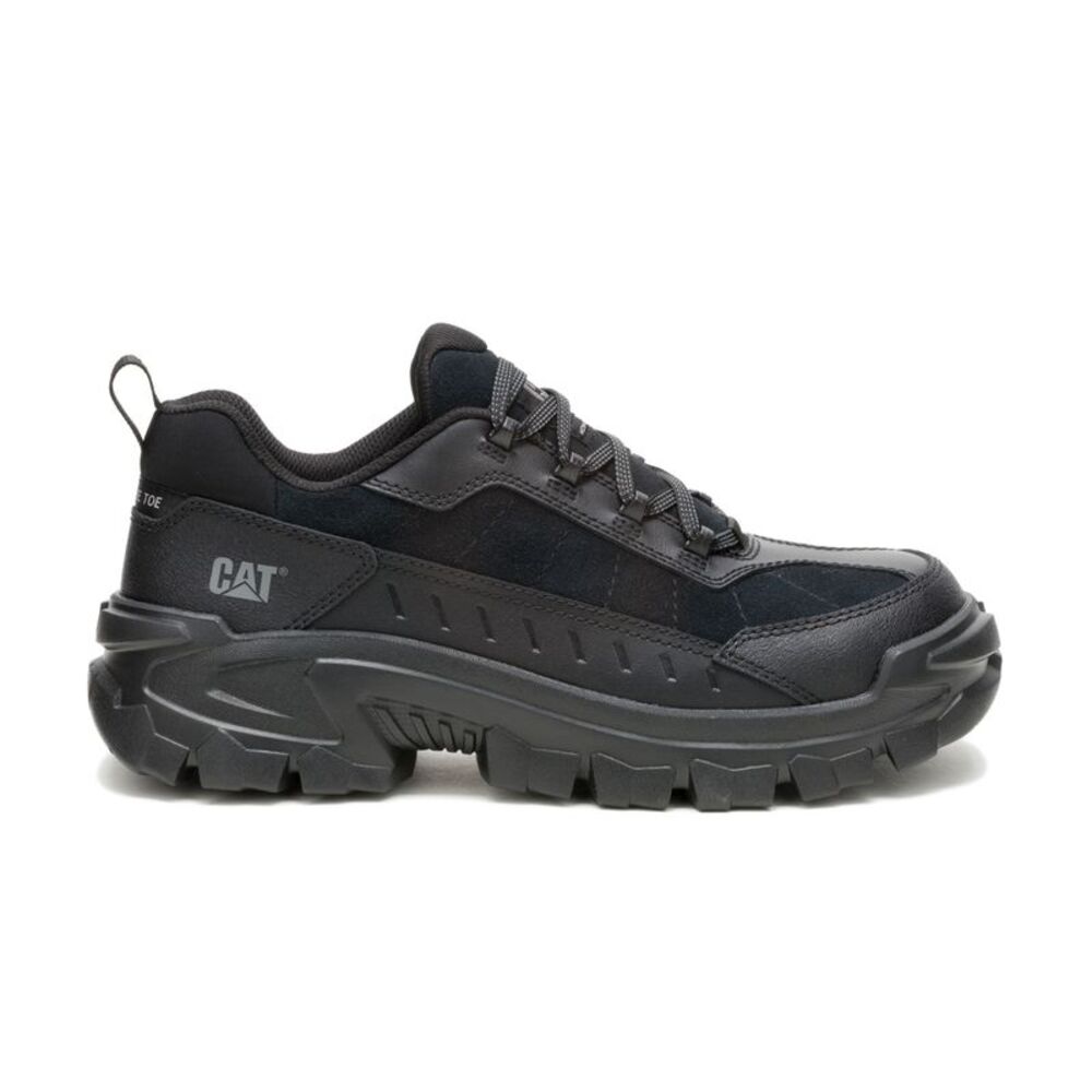 Caterpillar Mens Invader Sport LO Composite Toe Black Shoes (NWT)